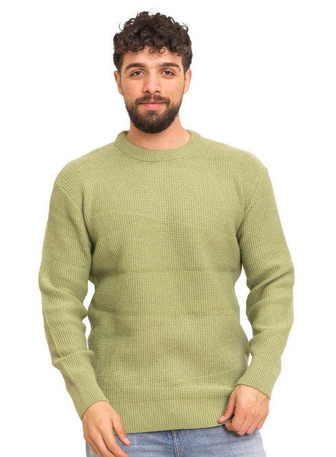 Olive - Design 7012 VIG - Round Pullover - Khotwh